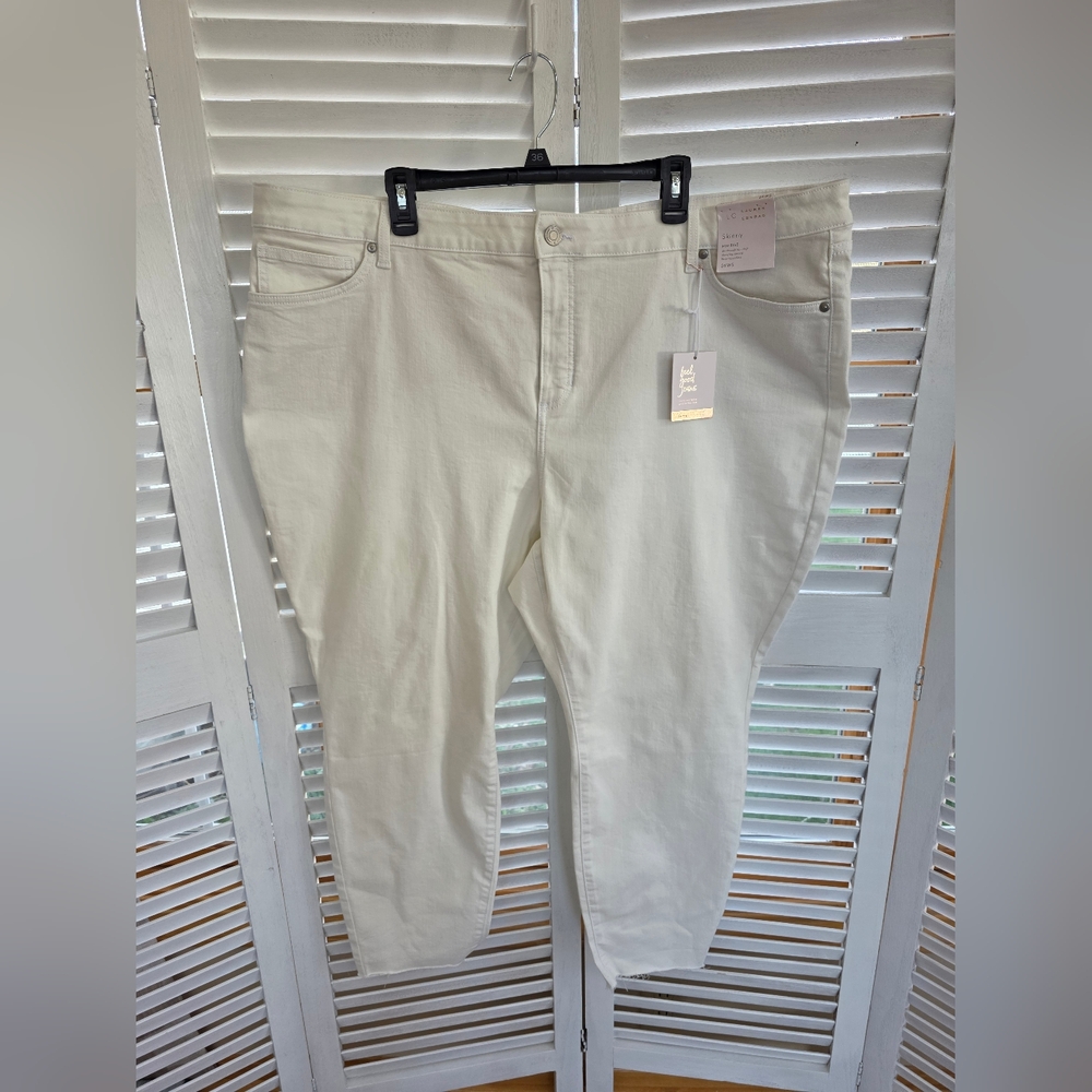 Lauren Conrad Plus Size Skinny Mid-Rise Women's Jeans 26 WS